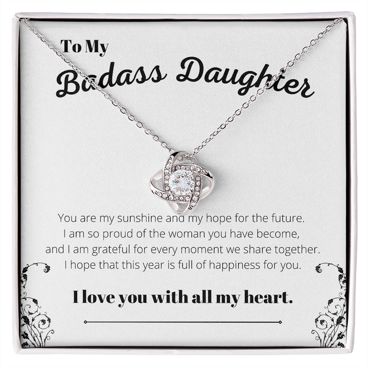 My Badass Daughter | When you Feel- Forever Love Necklace – BetterNow